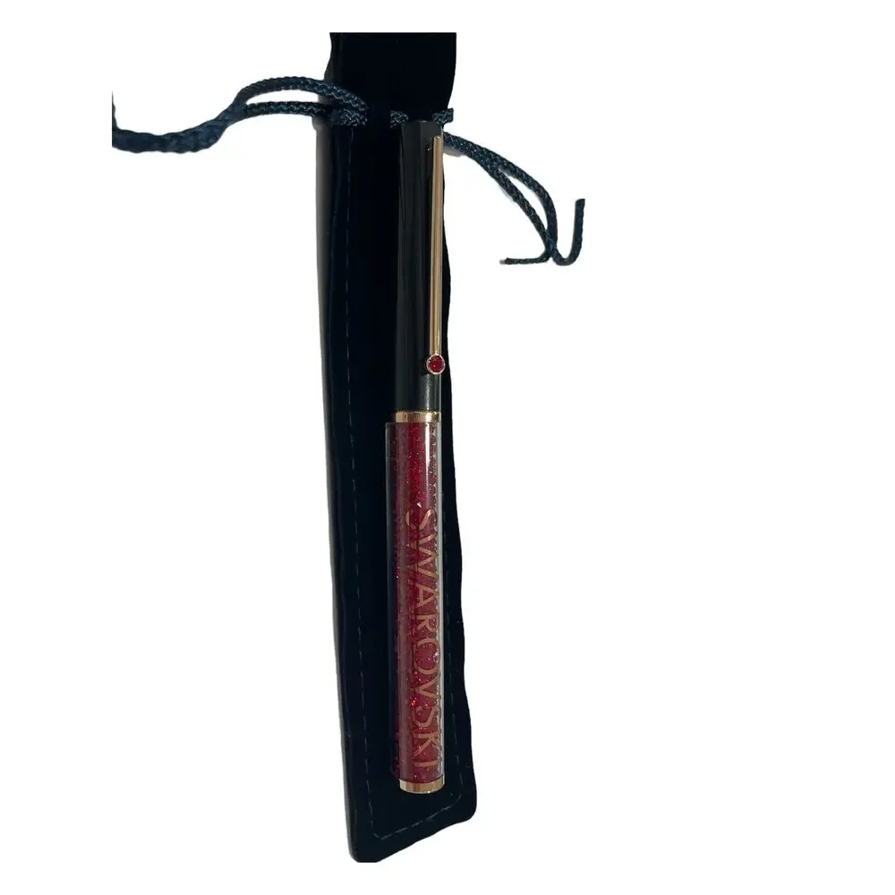 Swarovski Crystalline Gloss ballpoint pen Red, Rose gold-tone plated damage